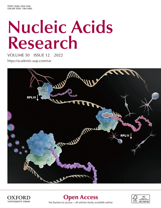 Nucleic Acids Research Cover